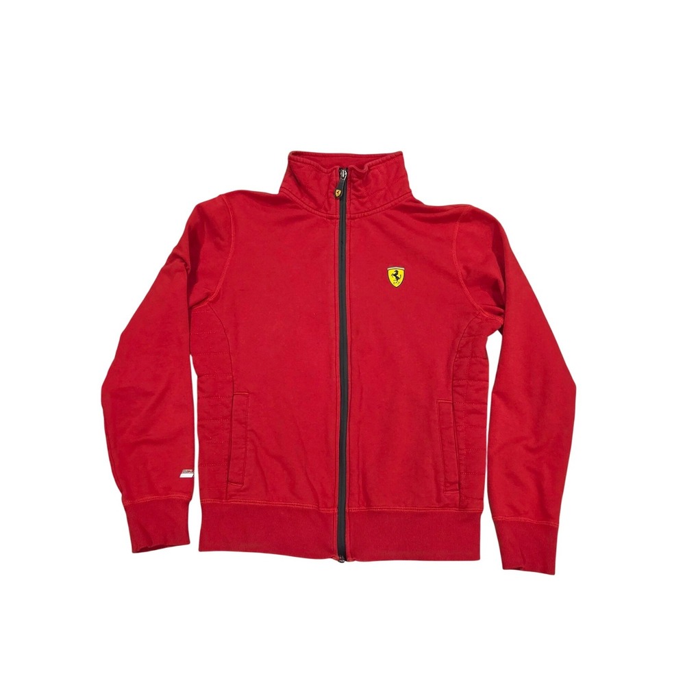 Ferrari Red Full Zip Jacket Medium F1 Racing - Picture 2 of 5